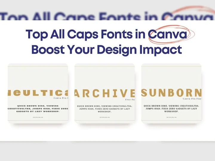 Top All Caps Fonts in Canva Boost Your Design Impact