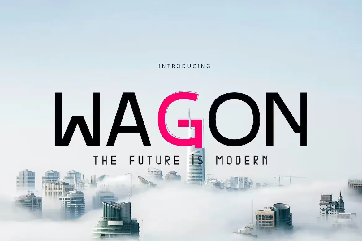 Wagon Modern Font