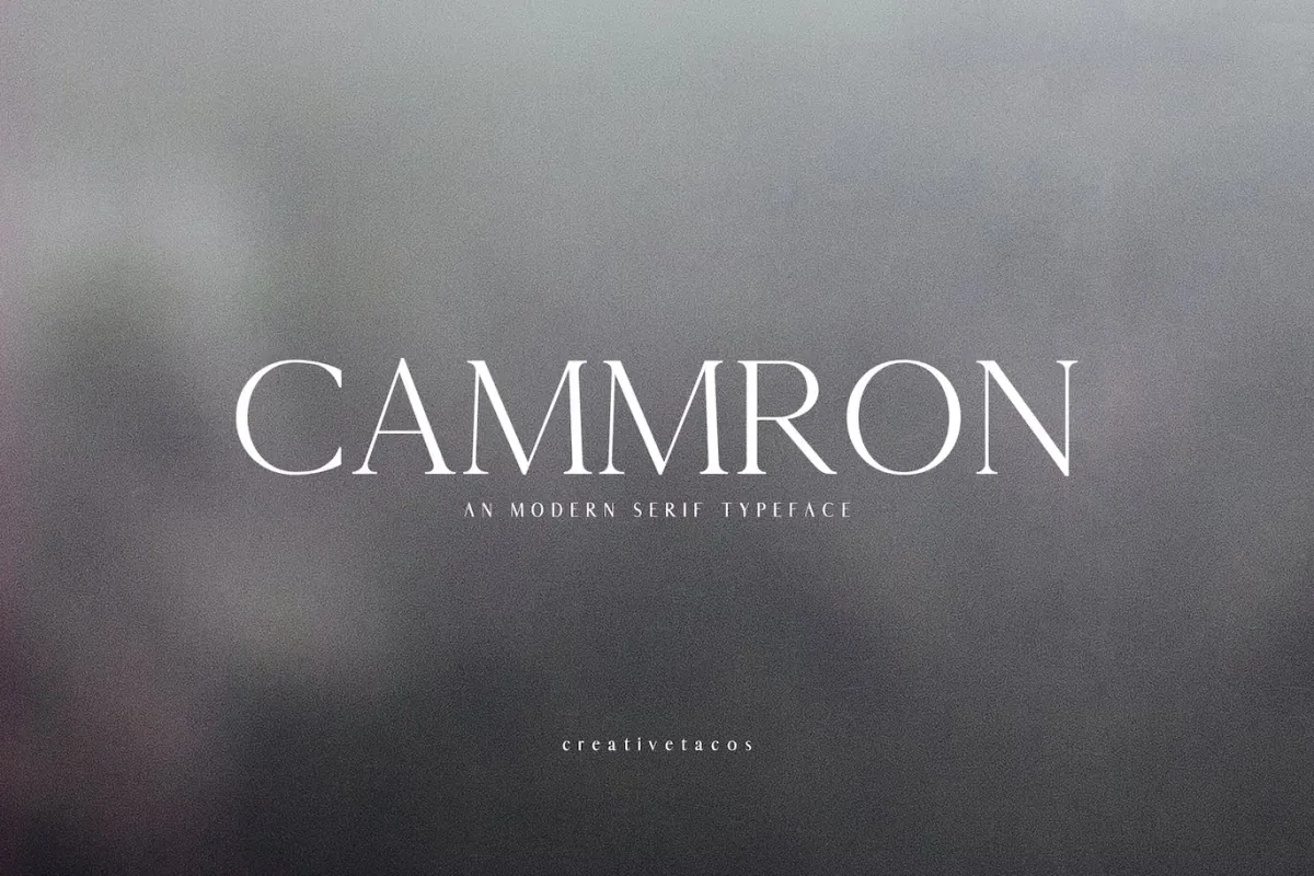 Cammron Serif Font Family
