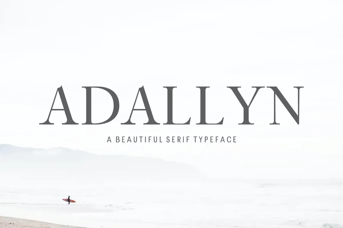Adallyn Serif Font Family Pack