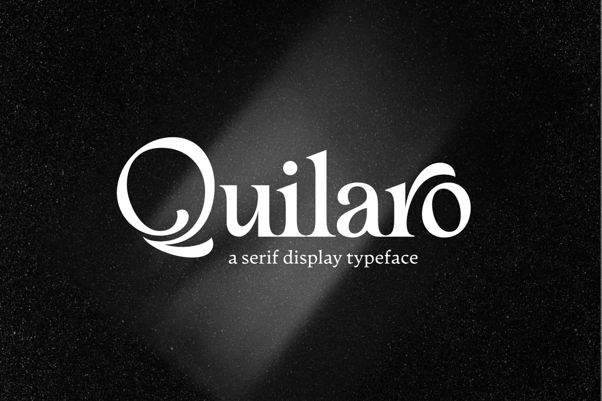 Quilaro | a Classic and Elegant Serif Font