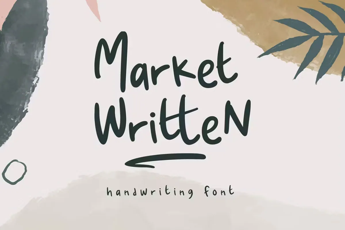 Market Written - Handwriting Font