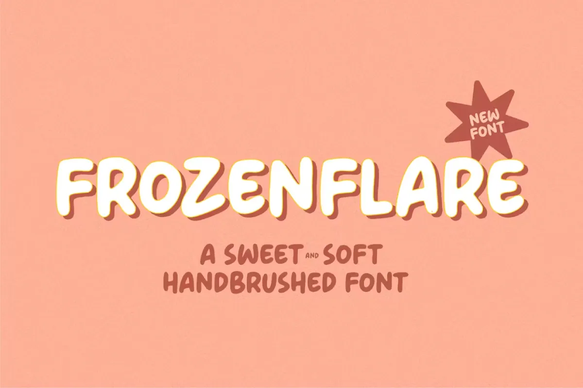 Frozenflare Handwriting Font