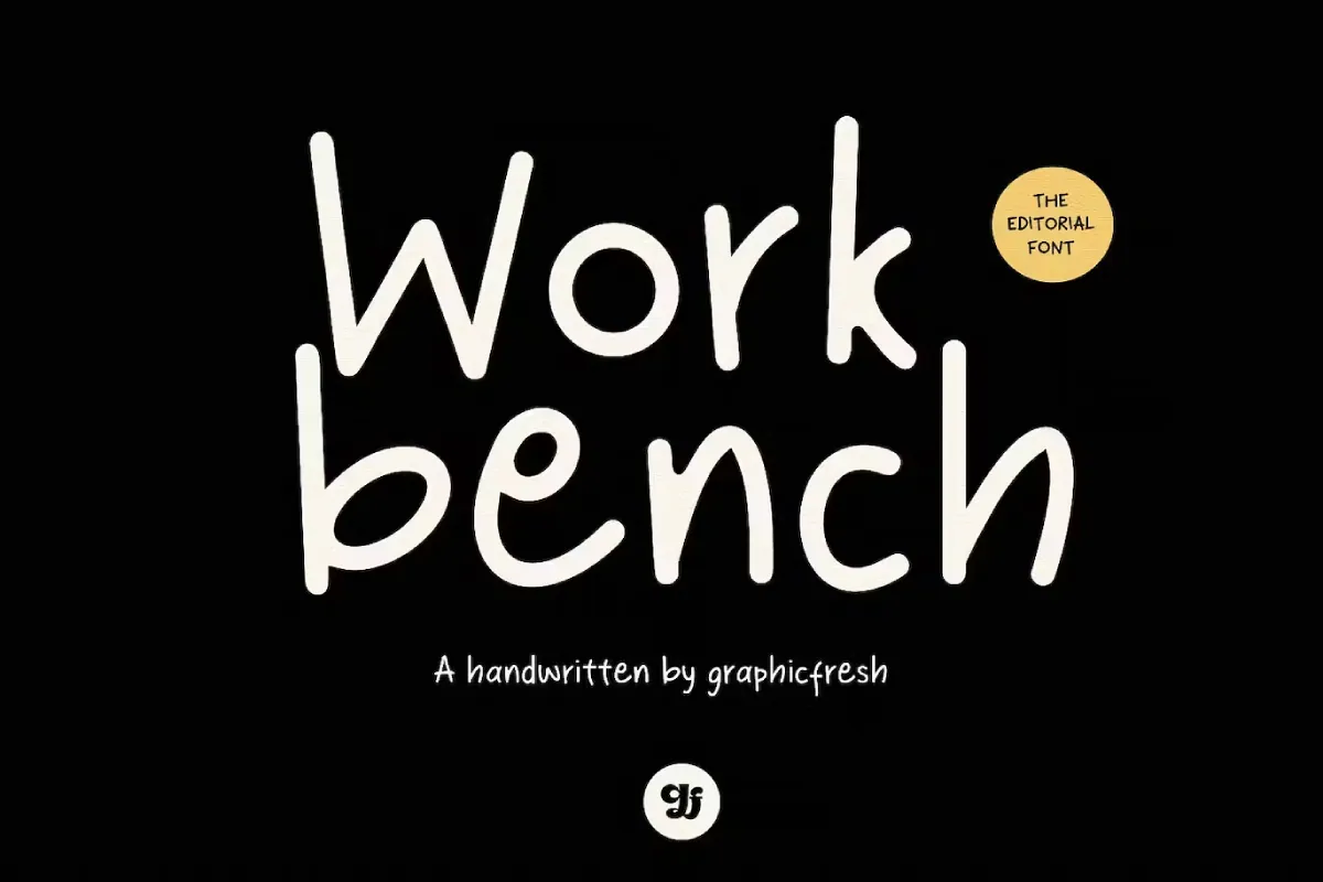 Workbench - The Handwriting Editorial Font
