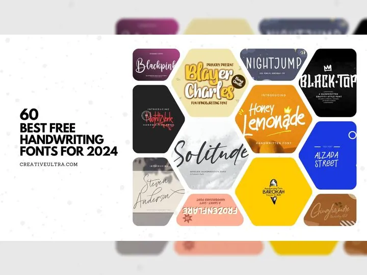 60 best free handwriting fonts for 2024