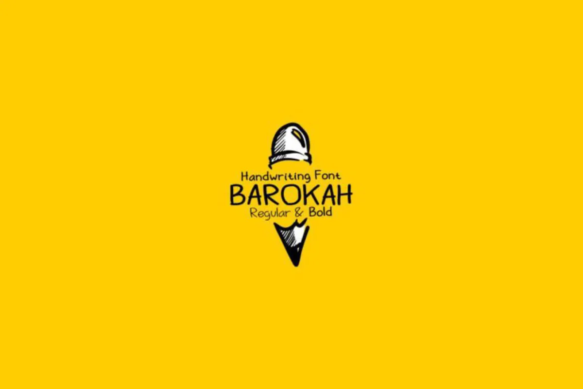Free Barokah Handwriting Font Family