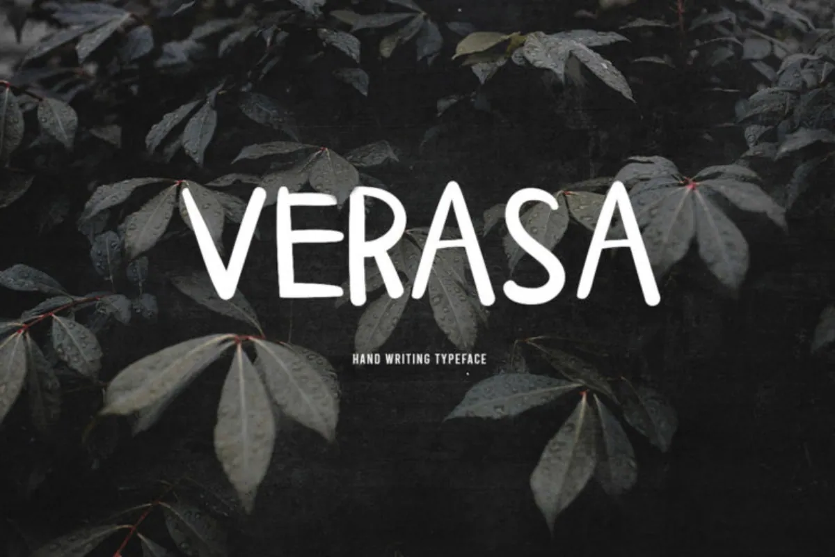 Free Verasa Handwriting Font
