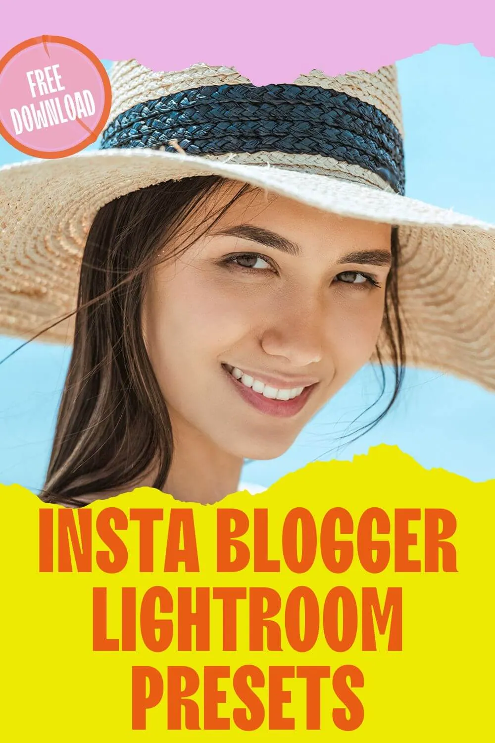 Insta Blogger Lightroom Preset For Mobile and Desktop Pinterest