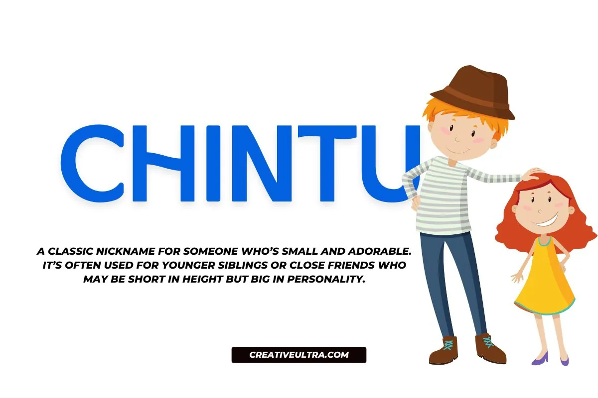 Chintu - a funny short nickname for short person