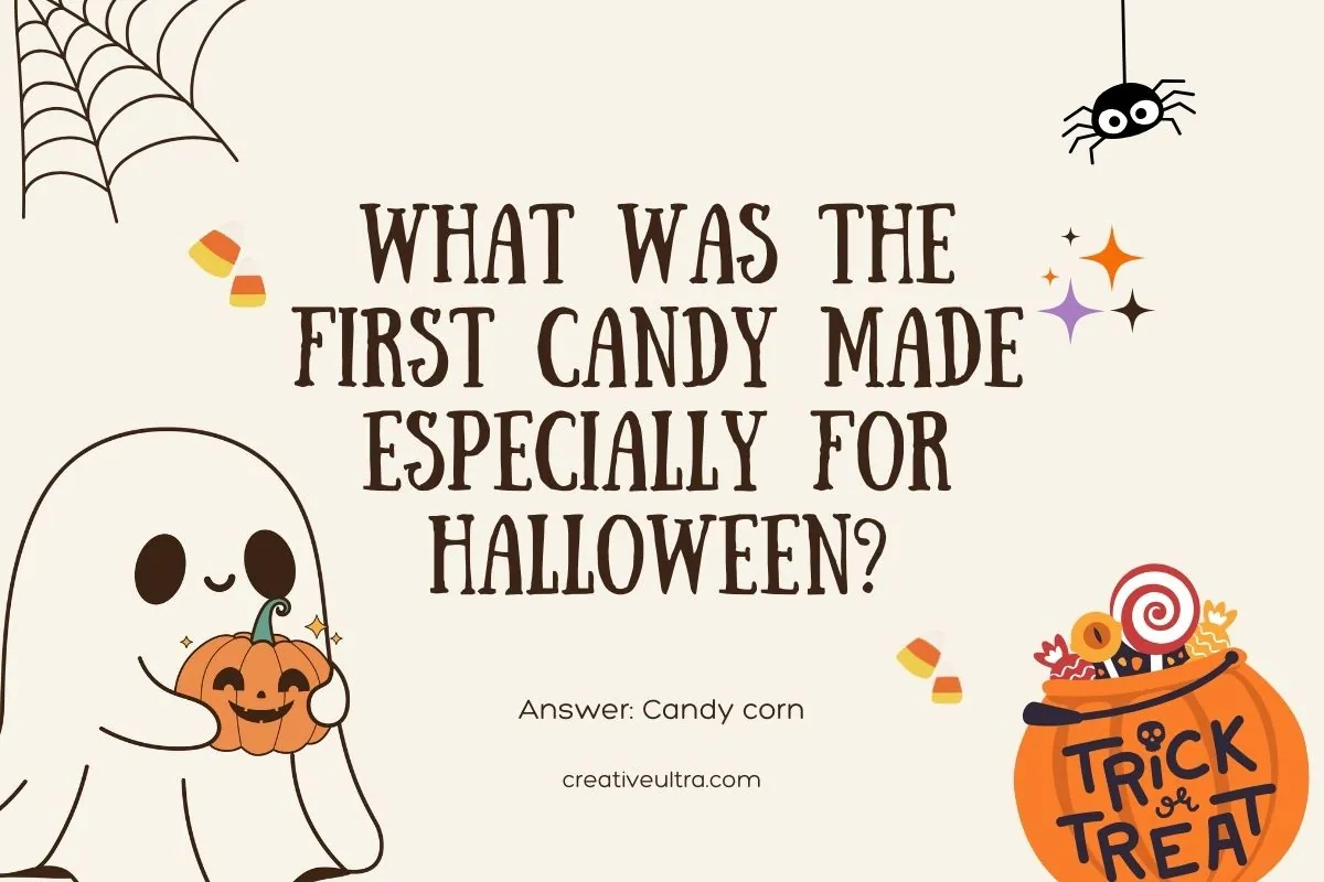 What was the first candy made especially for Halloween?