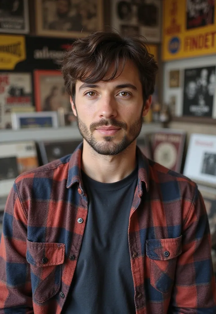 25 Nostalgic 90s Hair Styles for Men That Are Making a Comeback! - 3. The Flannel Crown