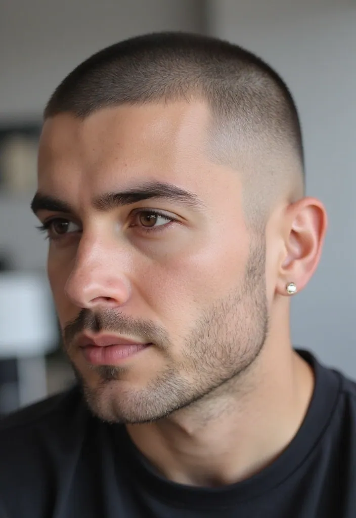 25 Nostalgic 90s Hair Styles for Men That Are Making a Comeback! - 11. The Buzz Cut