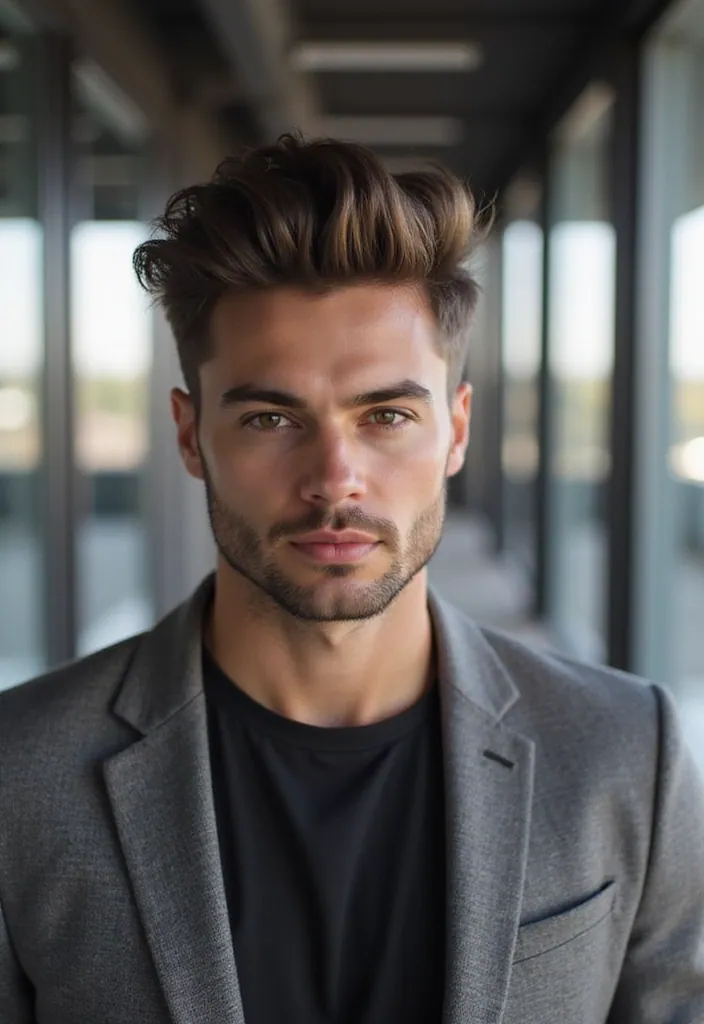 20 Creative Men's Hairstyle Ideas for 2025 You Haven't Tried Yet! - 8. The Quiff with Texture