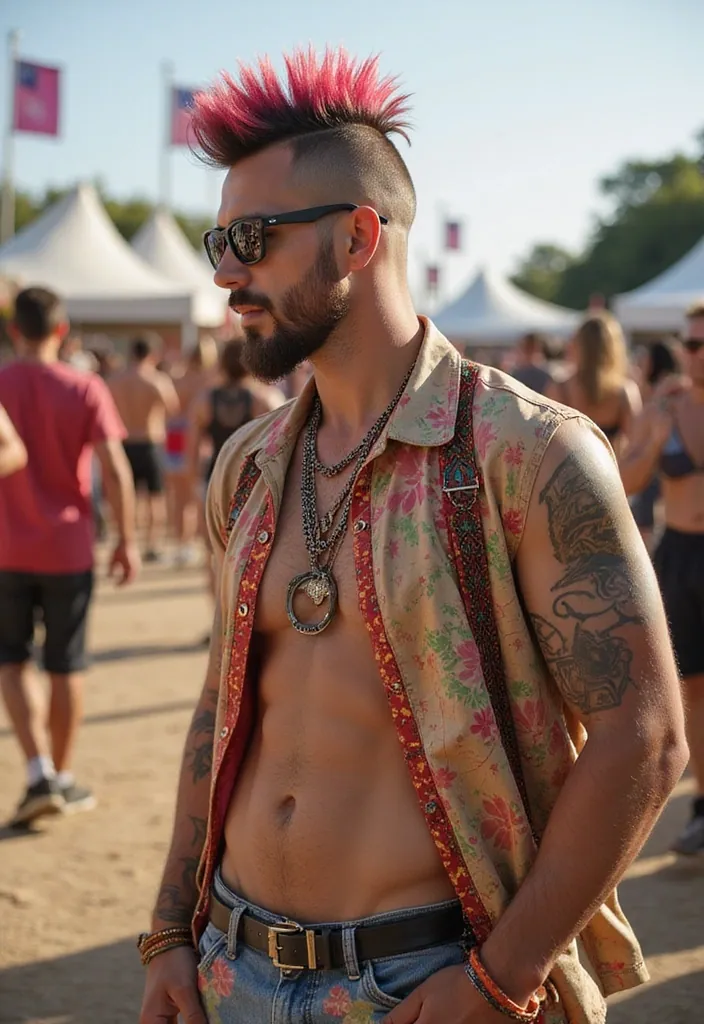 20 Creative Men's Hairstyle Ideas for 2025 You Haven't Tried Yet! - 20. The Dynamic Mohawk