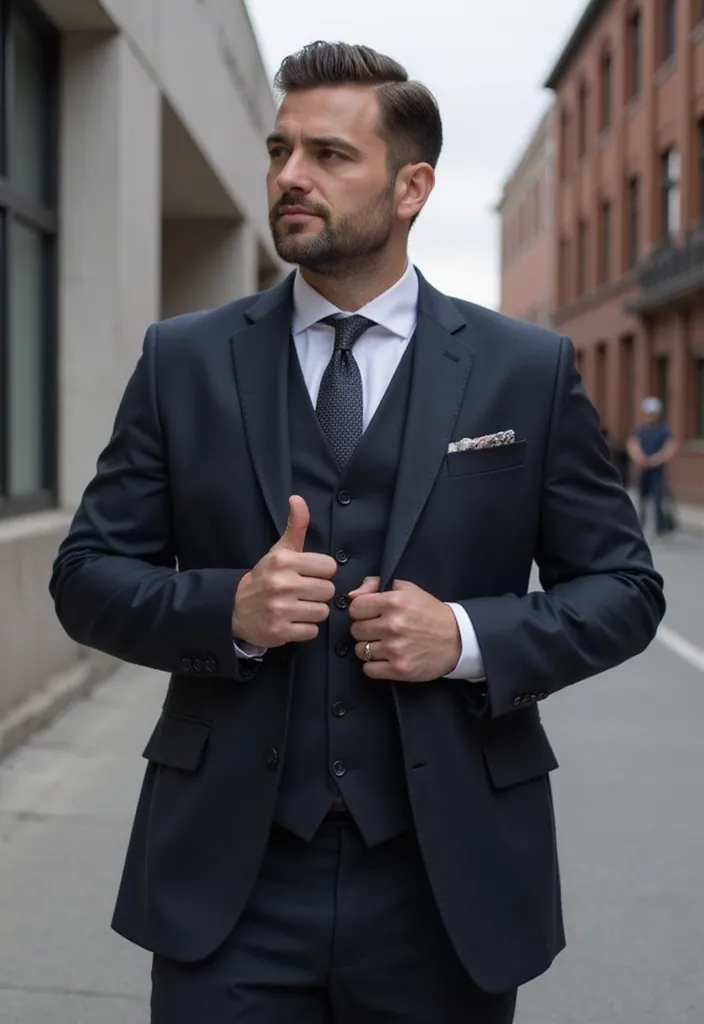 20 Creative Men's Hairstyle Ideas for 2025 You Haven't Tried Yet! - 15. The Classic Side Part
