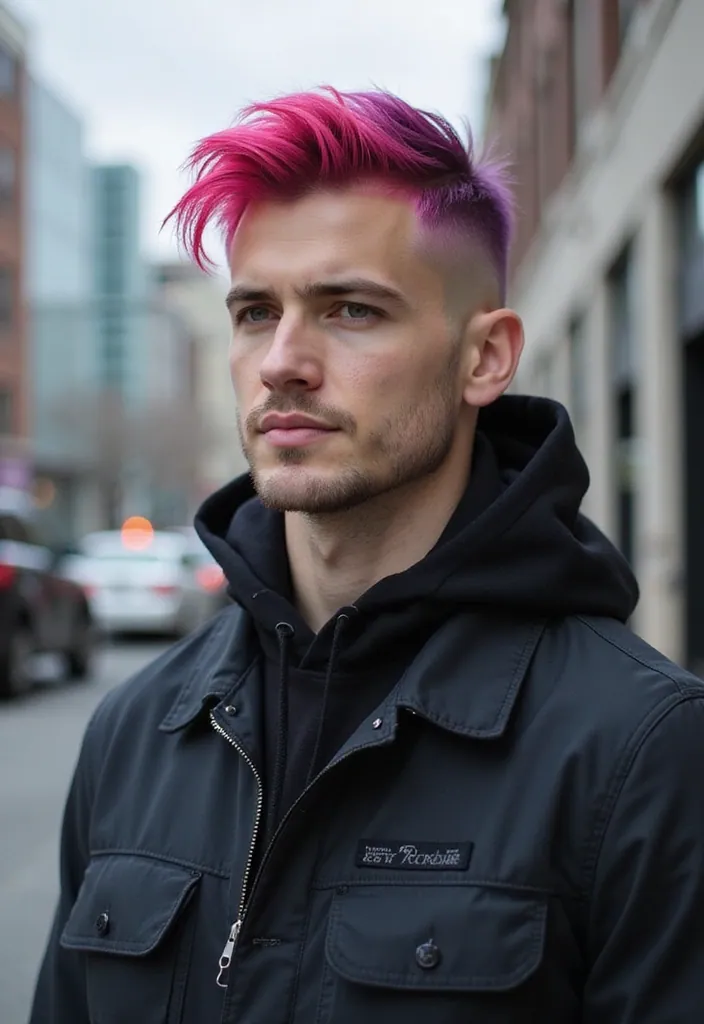 20 Creative Men's Hairstyle Ideas for 2025 You Haven't Tried Yet! - 7. The Buzz Cut with a Twist