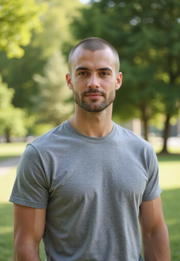 20 Age-Appropriate Hairstyles for Men Over 40 That Are Totally Trendy! - 4. The Buzz Cut