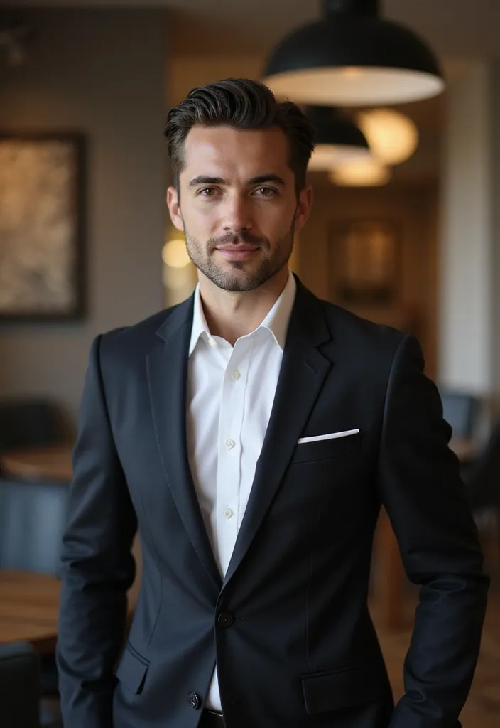 20 Age-Appropriate Hairstyles for Men Over 40 That Are Totally Trendy! - 20. The Slicked Back