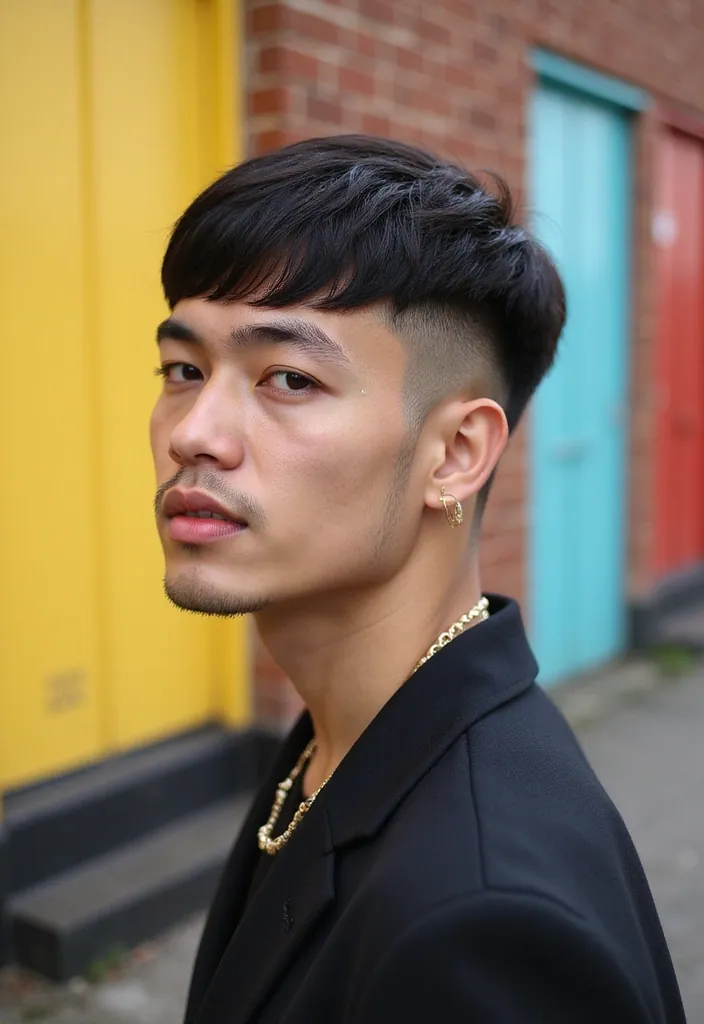 20 Age-Appropriate Hairstyles for Men Over 40 That Are Totally Trendy! - 16. The Bowl Cut
