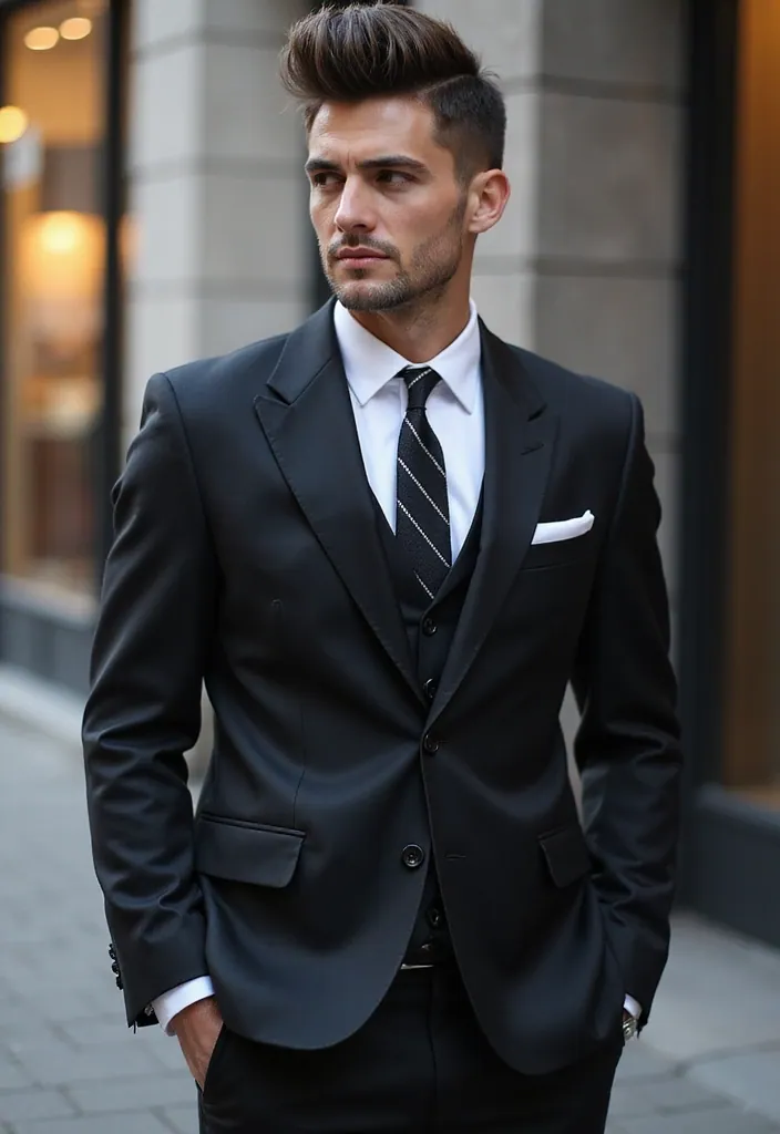 20 Age-Appropriate Hairstyles for Men Over 40 That Are Totally Trendy! - 5. The Pompadour