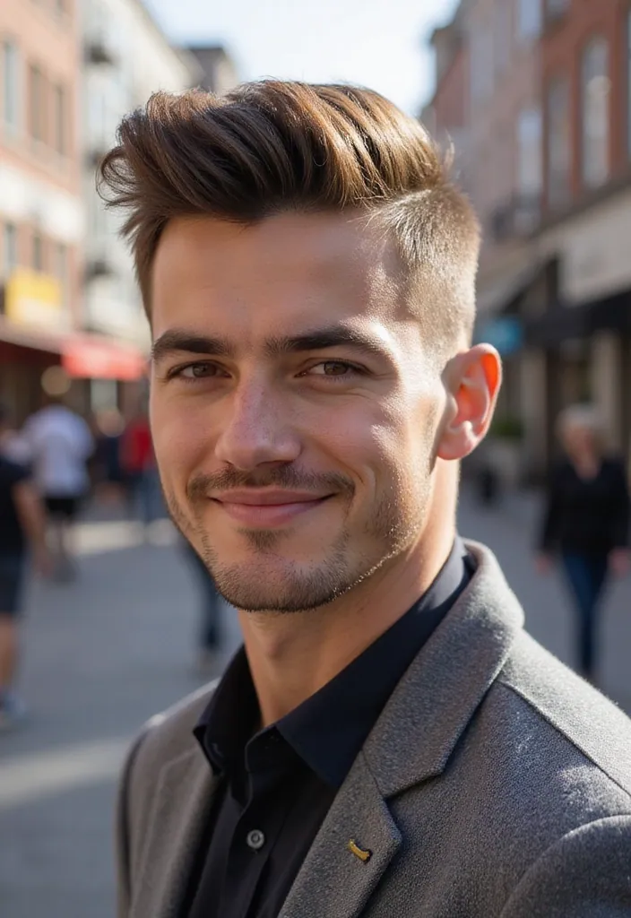20 Age-Appropriate Hairstyles for Men Over 40 That Are Totally Trendy! - 6. The Quiff