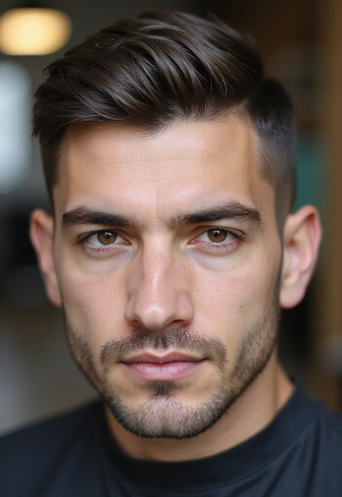 20 Age-Appropriate Hairstyles for Men Over 40 That Are Totally Trendy! - 1. The Classic Crew Cut