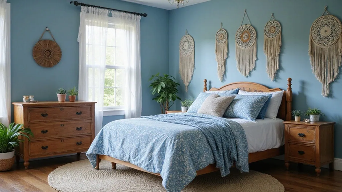 24 Blue Boho Bedroom Ideas That Will Give Your Home a Fresh New Look!