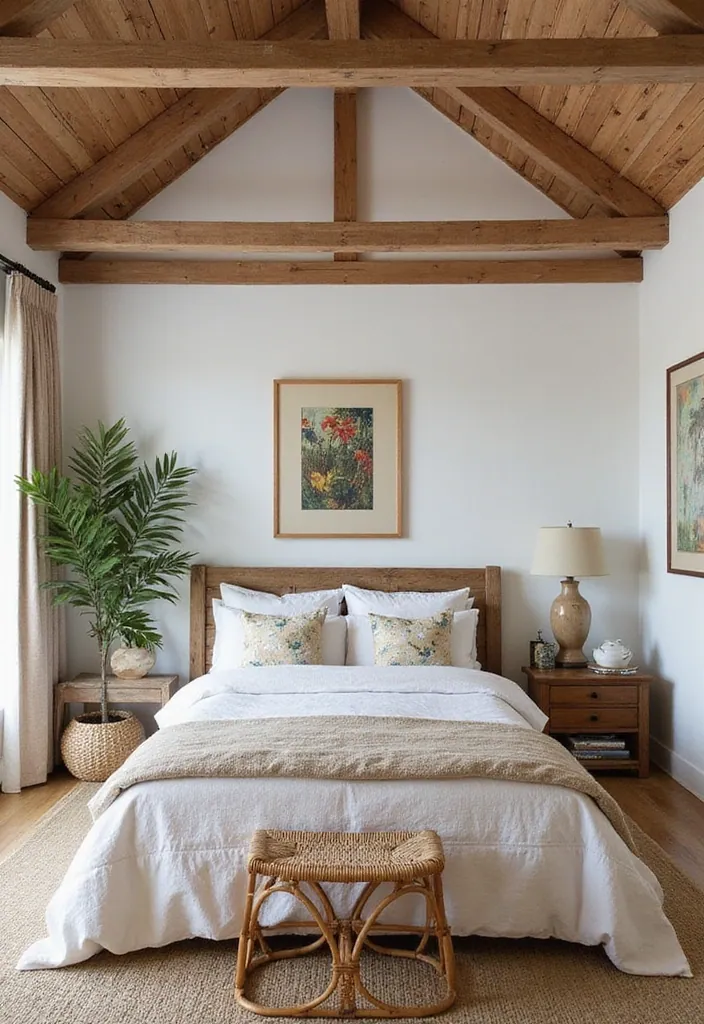 20 Cozy Loft Bedroom Ideas that Will Wrap You in Comfort! - 20. Outdoor-Inspired