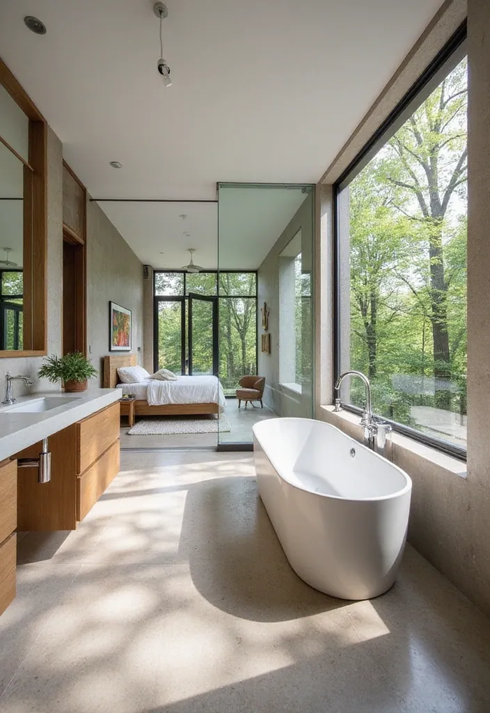 25 Dream Bathrooms to Inspire Your Creative Genius - 6. Open Concept Bliss
