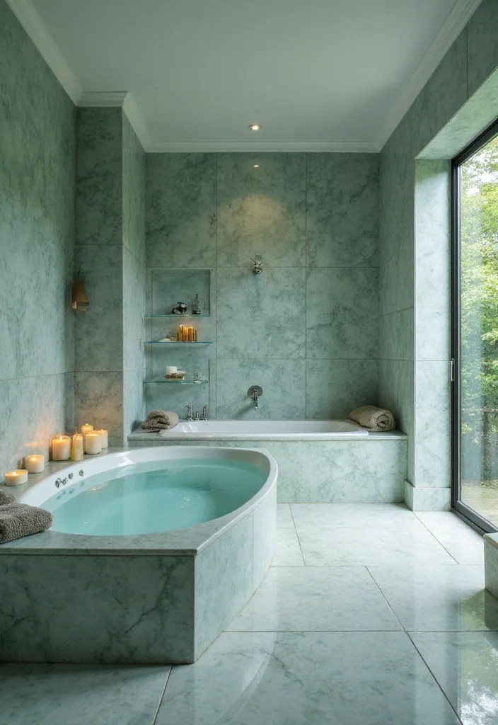 25 Dream Bathrooms to Inspire Your Creative Genius - 2. Luxurious Spa Vibes