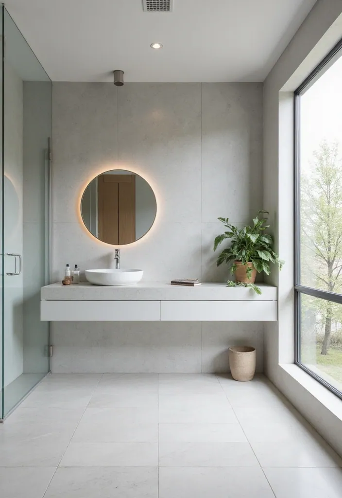 25 Dream Bathrooms to Inspire Your Creative Genius - 3. Modern Minimalism