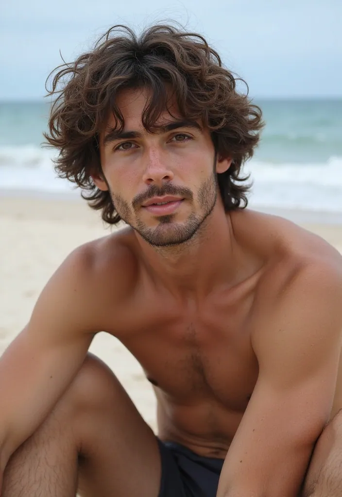 25 Fresh Medium Hairstyles for Men That Will Instantly Upgrade Your Style (Wait for #4!) - 13. The Natural Waves