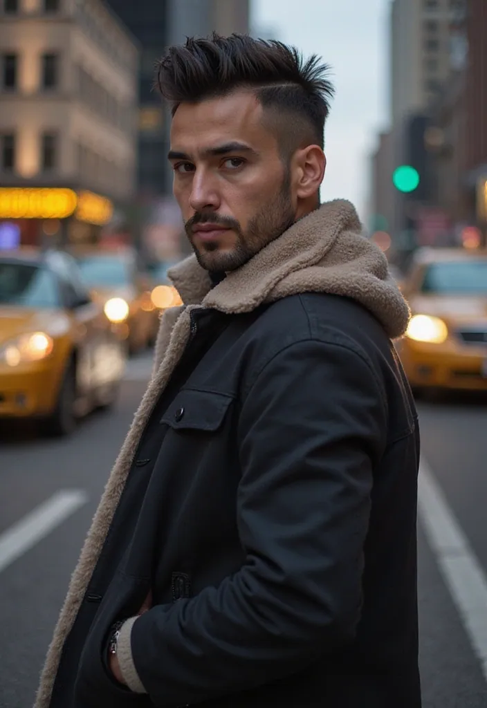 25 Fresh Medium Hairstyles for Men That Will Instantly Upgrade Your Style (Wait for #4!) - 11. The Faux Hawk