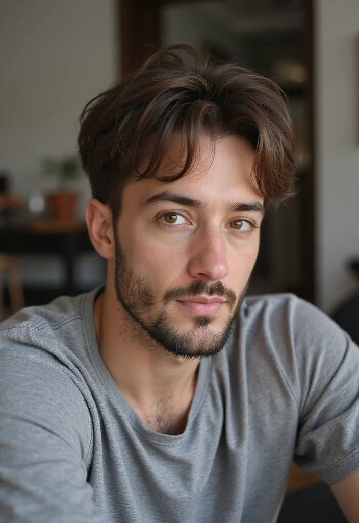 25 Fresh Medium Hairstyles for Men That Will Instantly Upgrade Your Style (Wait for #4!) - 20. The Cool Quarantine Cut