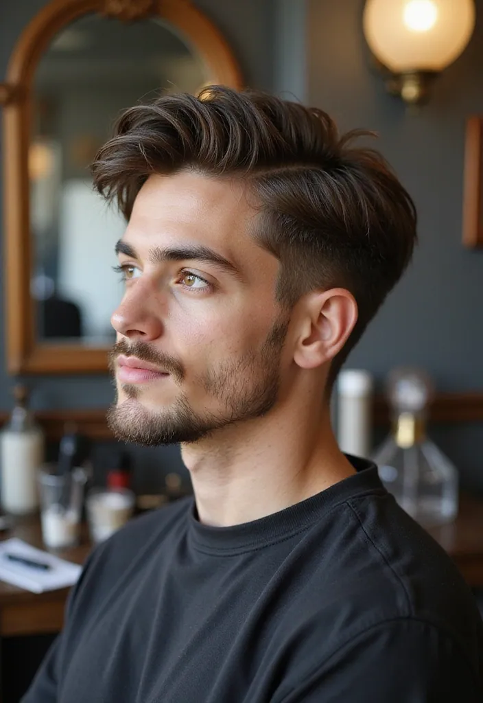25 Fresh Medium Hairstyles for Men That Will Instantly Upgrade Your Style (Wait for #4!) - 6. The Layered Cut