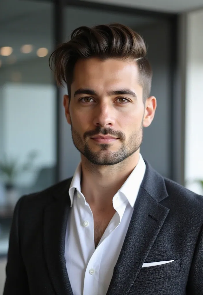15 Hair Twist Hairstyles for Men That Prove Style Is All in the Details! - 8. Twisted Side Part