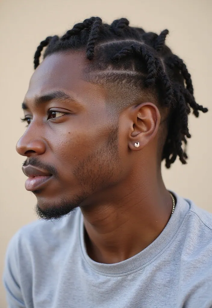 15 Hair Twist Hairstyles for Men That Prove Style Is All in the Details! - 1. Classic Two-Strand Twists