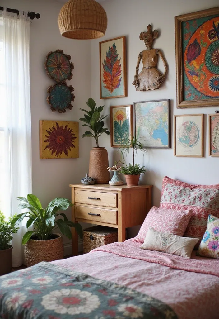 20 Incredible Boho Decor Ideas for Teen Bedrooms You'll Want in 2025! - 19. Artistic Touches