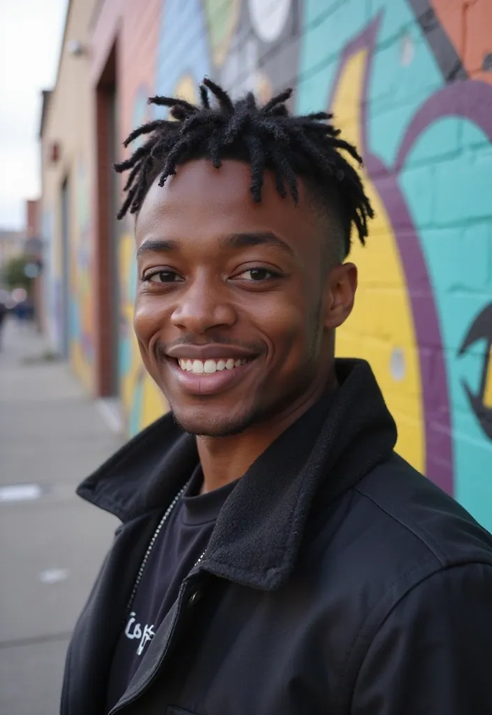 25 Jaw-Dropping Black Male Braids Hairstyles That Will Turn Heads! - 8. Braids with Fade