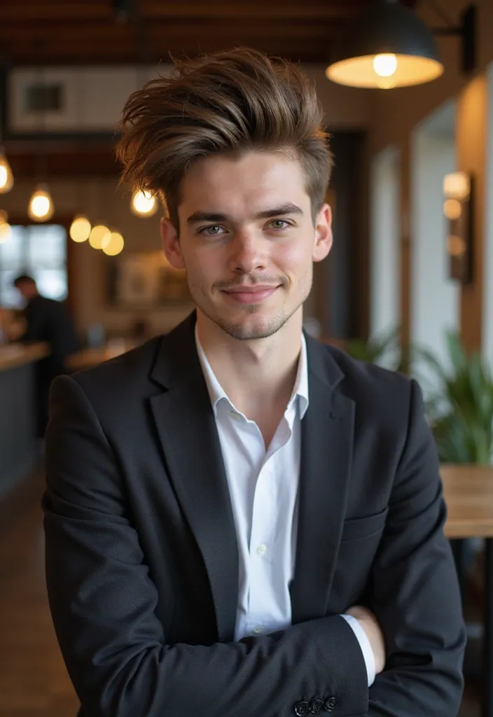 30 Latest Formal Hairstyles for Men in 2025 (Your New Go-To Styles!) - 2. Textured Quiff