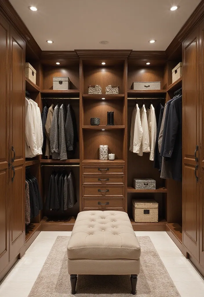 14 Luxury Bedroom Decor Ideas That Will Make You Feel Like Royalty! - 13. Customized Walk-in Closets