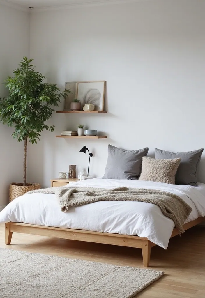 20 Minimalist Bedroom Aesthetics to Inspire Your 2025 Home Refresh! - 1. Scandi Serenity