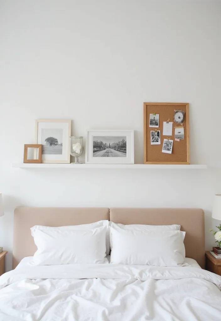 20 Minimalist Bedroom Aesthetics to Inspire Your 2025 Home Refresh! - 15. Personal Touches