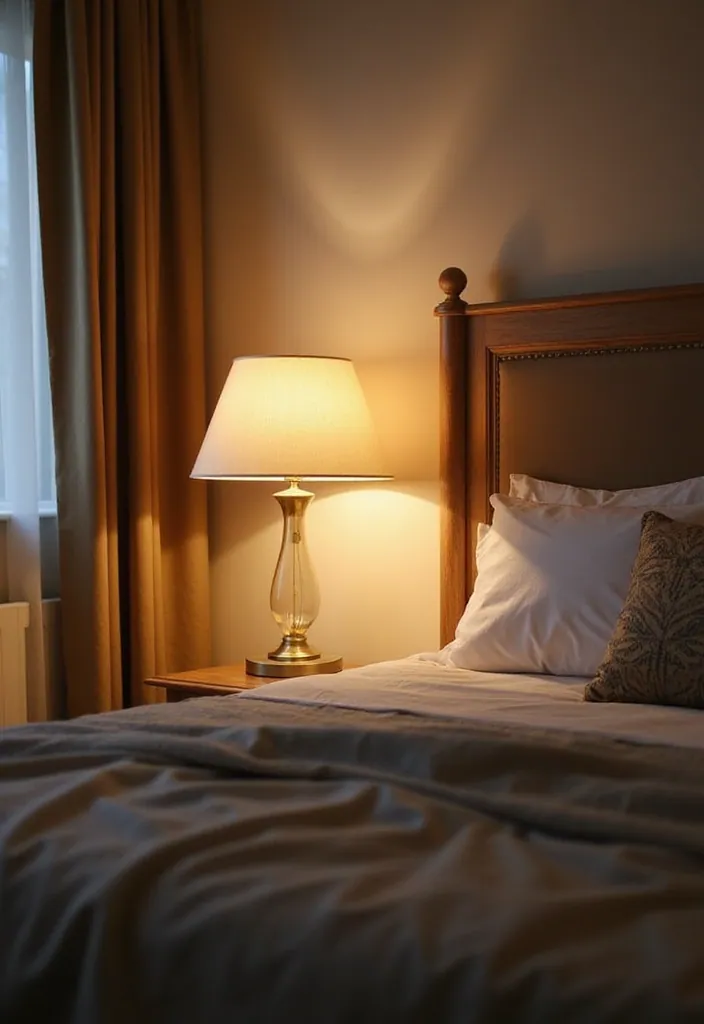 20 Minimalist Bedroom Aesthetics to Inspire Your 2025 Home Refresh! - 13. Smart Lighting Solutions