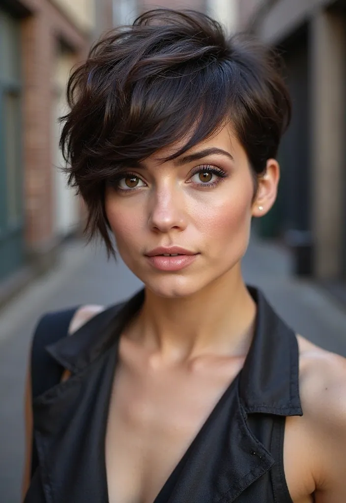 15 Must-Try Japanese Hairstyles for a Sleek Look That Will Make You Stand Out! - 7. The Textured Pixie Cut