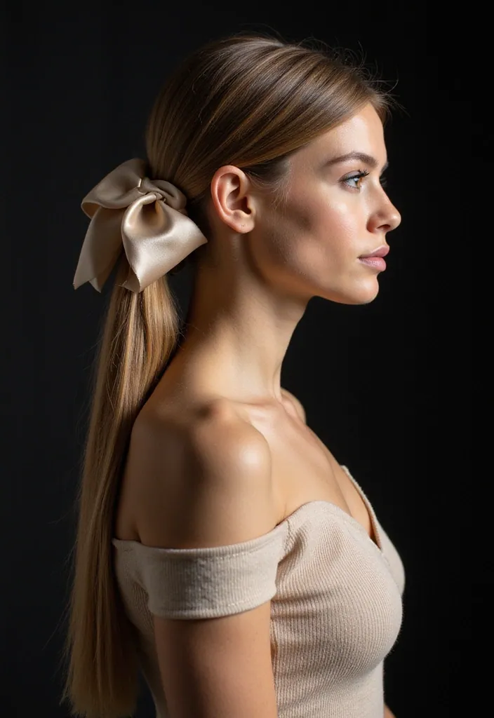 15 Must-Try Japanese Hairstyles for a Sleek Look That Will Make You Stand Out! - 3. The Sleek Low Ponytail