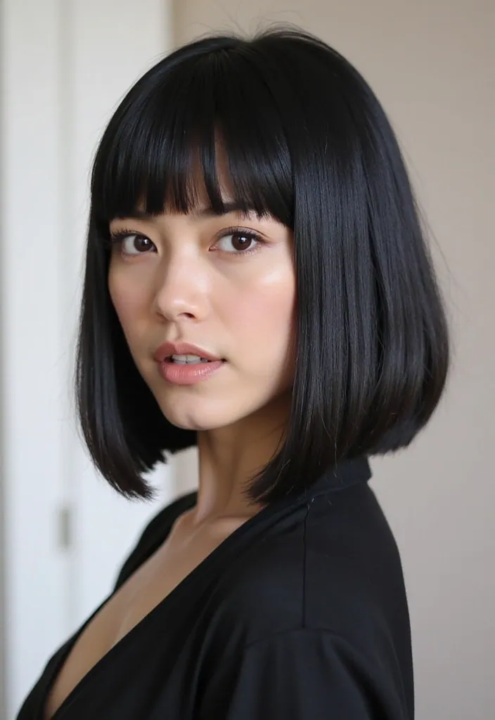 15 Must-Try Japanese Hairstyles for a Sleek Look That Will Make You Stand Out! - 1. The Classic Japanese Bob