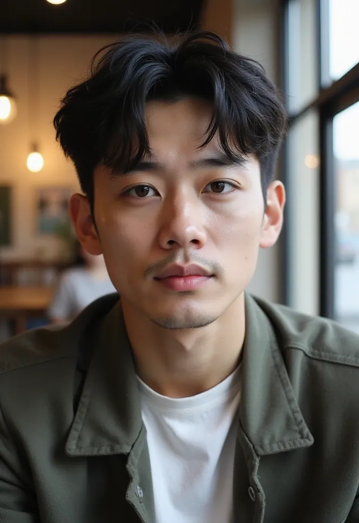 29+ Must-Try Korean Men Hairstyles for a Fashion-Forward Look! - 2. Textured Crop