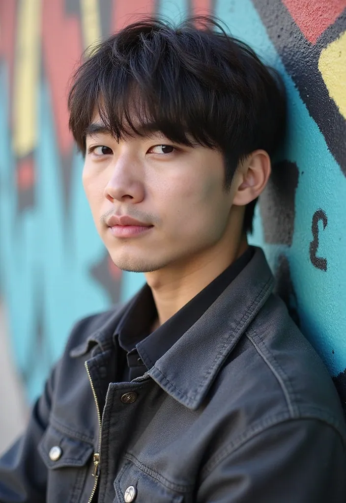 29+ Must-Try Korean Men Hairstyles for a Fashion-Forward Look! - 5. The Fringe