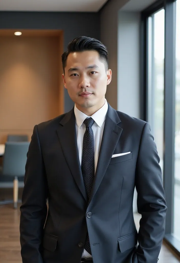 29+ Must-Try Korean Men Hairstyles for a Fashion-Forward Look! - 18. The Slick Back